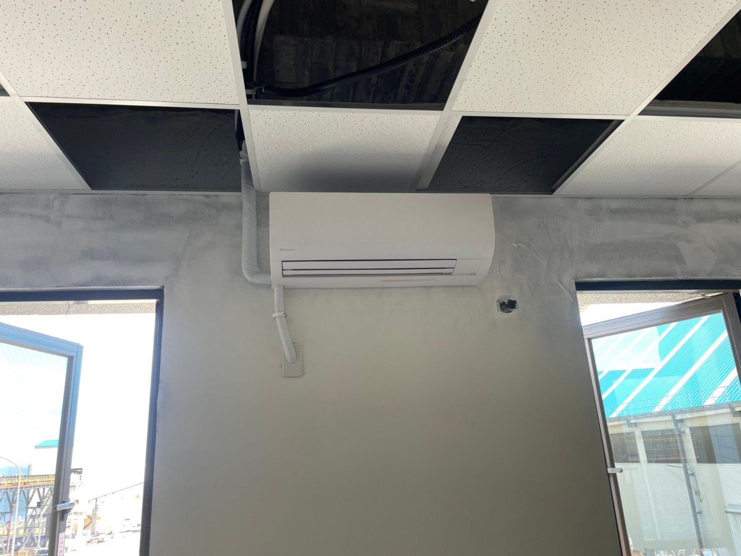 壁掛式室內機安裝外觀