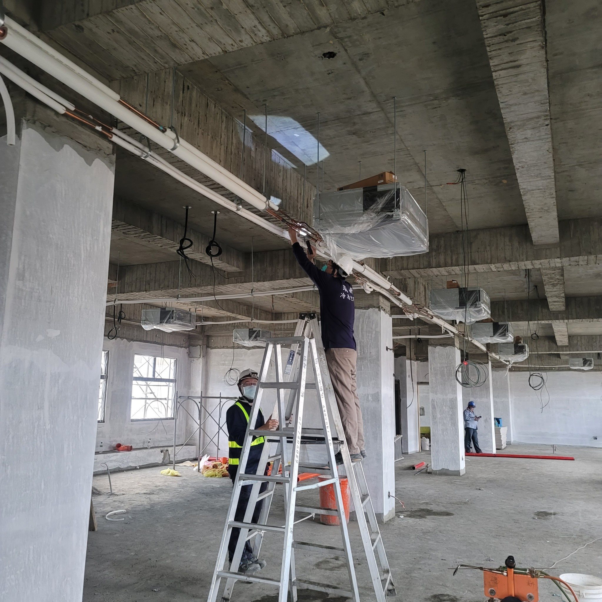 冷媒管路現場施工作業